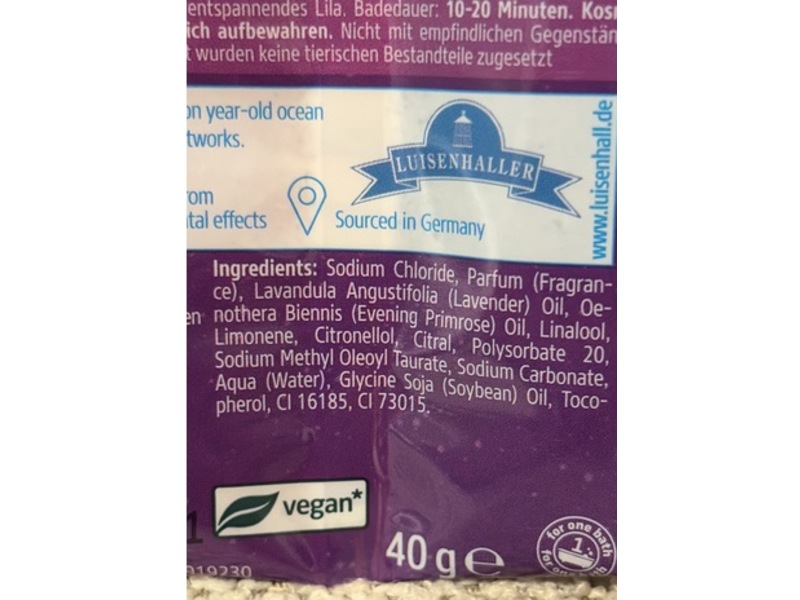 Kneipp Naturkind Dream Journey Magic Color Bath, Lavender Scent, 40 g