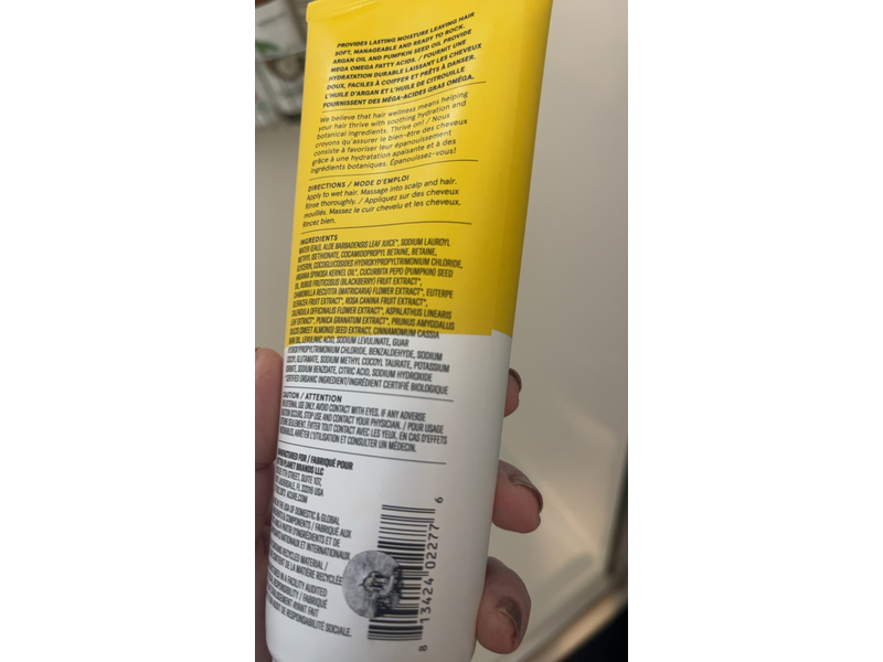 Acure Ultra Hydrating Shampoo, Yellow Argan Oil & Pumpkin, 8 fl oz/236 mL