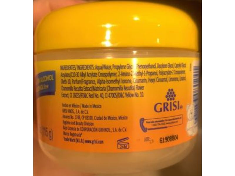 Ricitos De Oro Hair Gel , Chamomile Extract , 4.0 oz/115 g