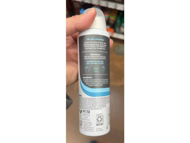 Dove Men+Care Deodorant, Marine + Blue Cypress, 4 fl oz/113 g