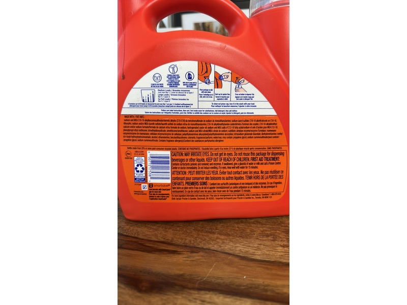 Tide+ Ultra OXI Boost Laundry Detergent, 83 Loads, 117 fl oz/3.46