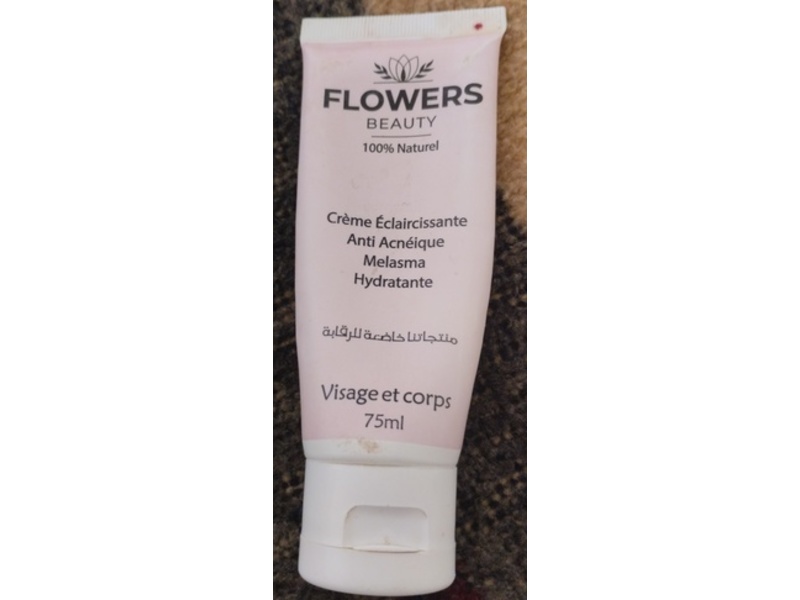 Flowers Beauty Anti-Acne Moisturizing Cream, 75 mL