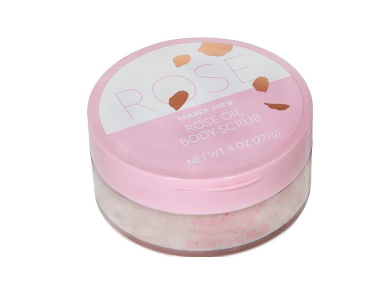 Trader Joe's Body Scrub, Rose Oil, 8 fl oz/227 g