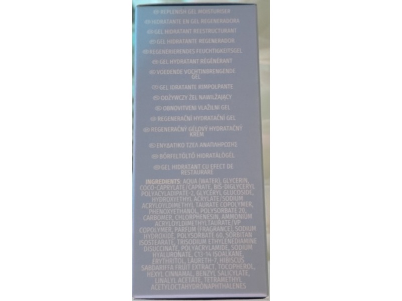 PS... Replenish Gel Moisturizer, Hyaluronic Acid, 1.69 fl oz/50 mL