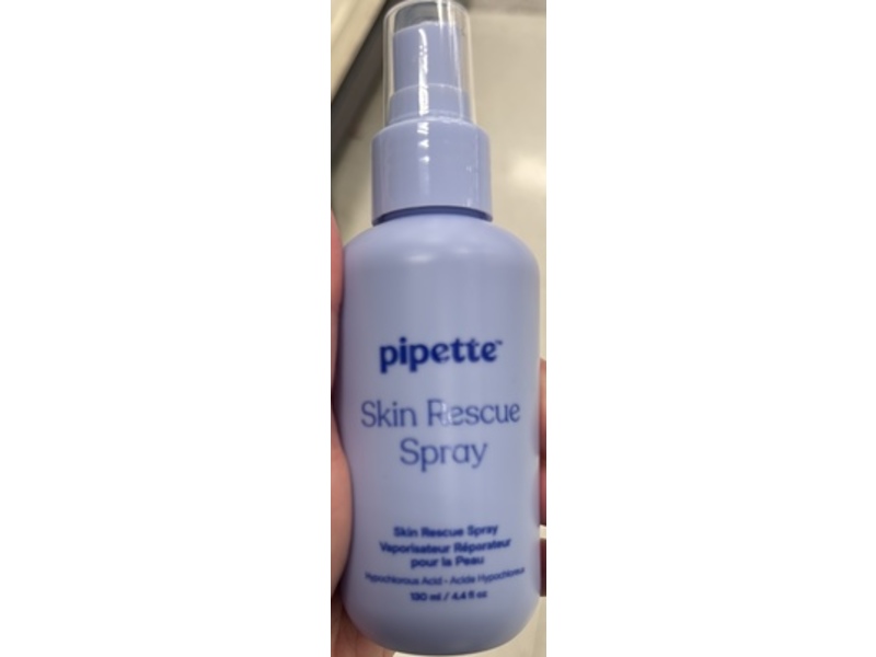 Pipette Skin Rescue Spray, Hypochlorous Acid, 4.4 fl oz/130 mL