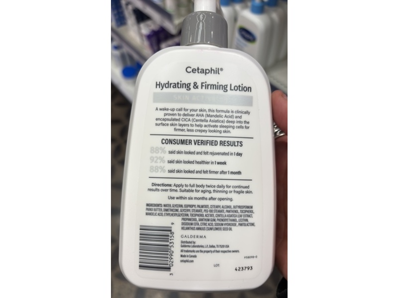 Cetaphil Hydrating & Firming Lotion, 16 fl oz/473 mL