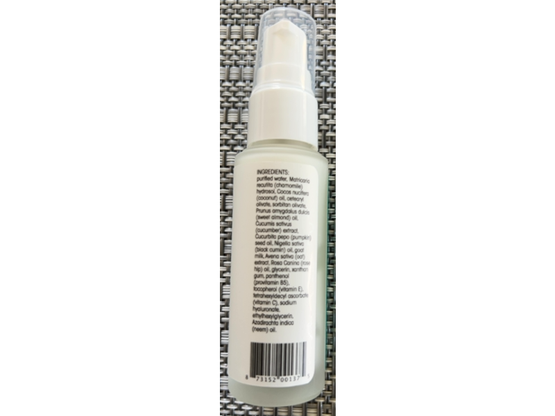 Sumbody Goat Milk Face Cream, Cucumber + Goat Milk + Pumpkin Seed Oil, 1 fl oz/30 mL
