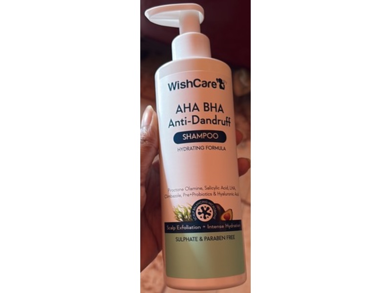 WishCare AHA BHA Anti-Dandruff Shampoo, 250 mL