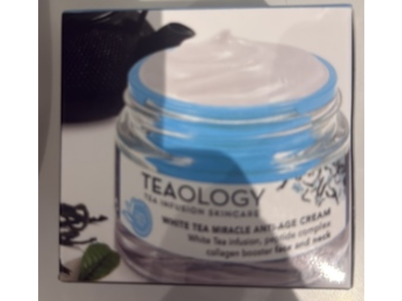 Teaology White Tea Miracle Anti-Age Cream, 50 mL