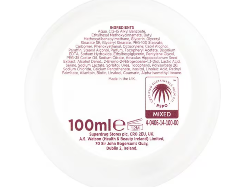 Superdrug Day Cream, SPF 15, 100 mL