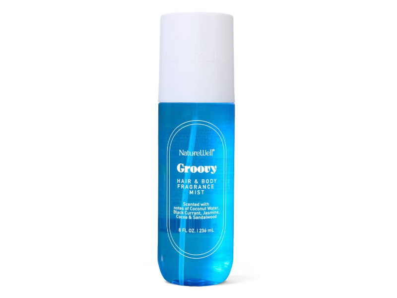 NatureWell Hair & Body Fragrance Mist, Groovy, 8 fl oz/236 mL