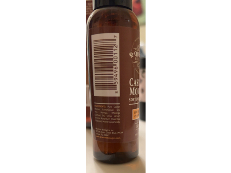 Qhemet Biologics Castor & Moringa Softening Serum, 2 fl oz/59 mL