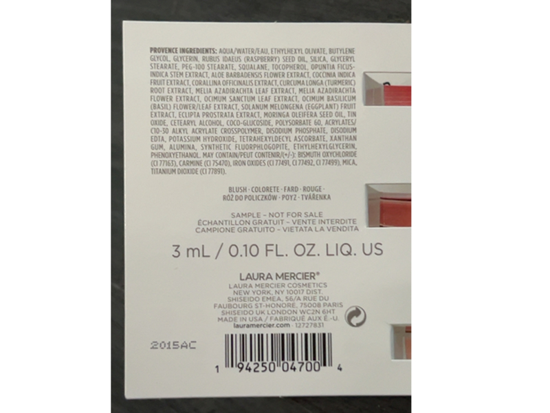 Laura Mercier Tinted Moisturizer Blush, Provence, 0.10 fl oz/3 mL