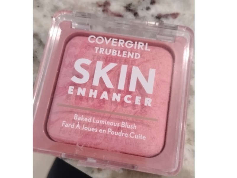 Covergirl Trublend Skin Enhancer Baked Luminous Blush, 400 Please Please Pink, 0.28 oz/8 g