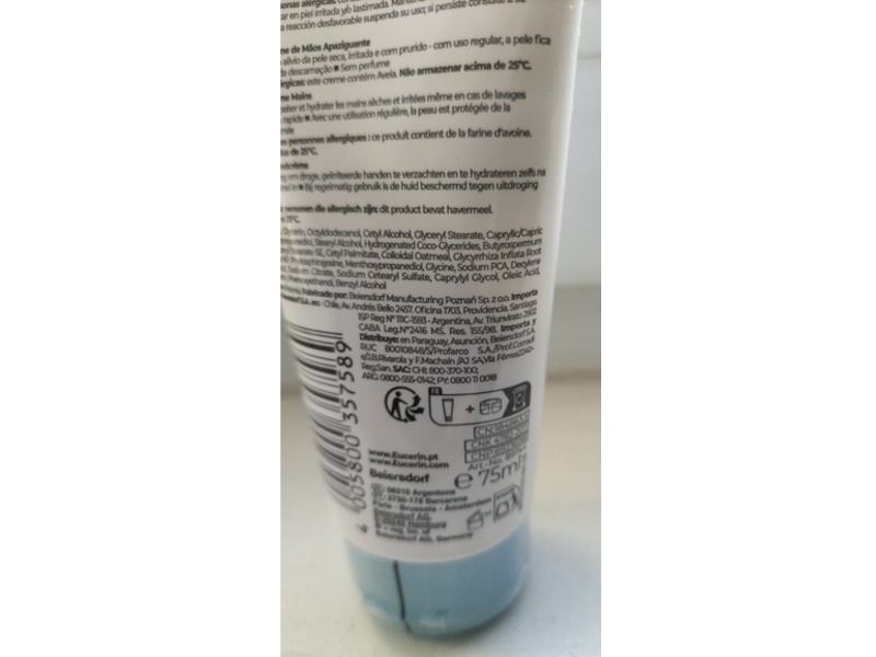 Eucerin Atopi Control Hand Cream, 75 mL