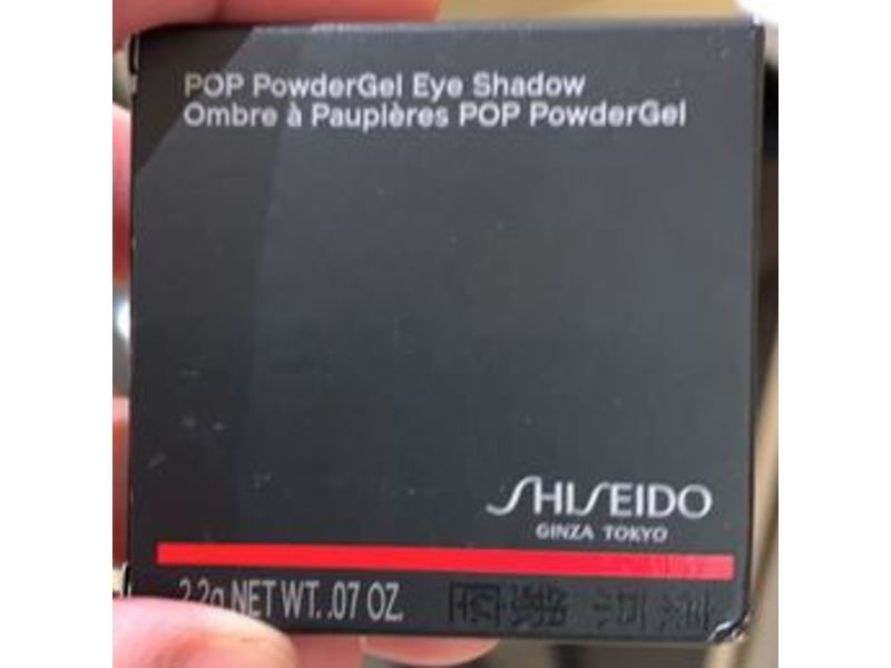 Shiseido Pop Powder Gel Eye Shadow, Waku-Waku Pink, 0.07 oz/2.2 g