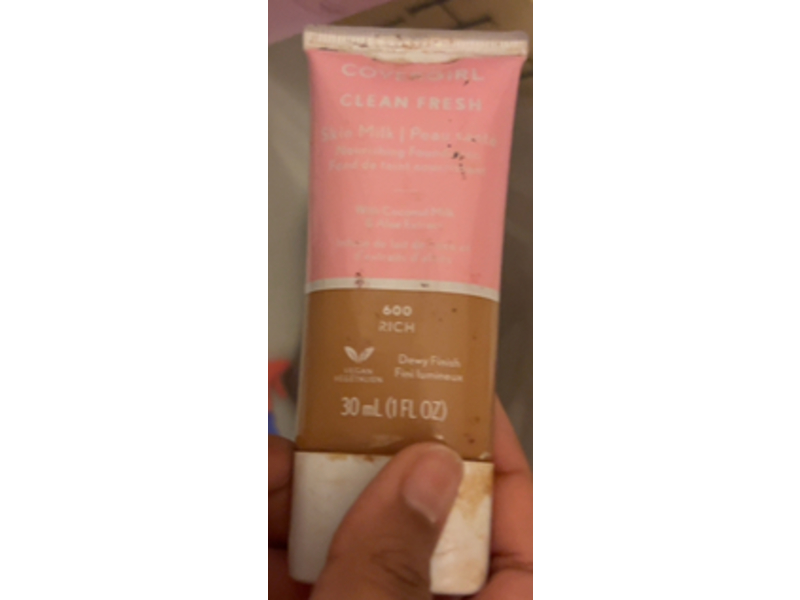 Covergirl Clean Fresh Skin Milk Nourishing Foundation, 600 Rich, 1 fl oz/30 mL