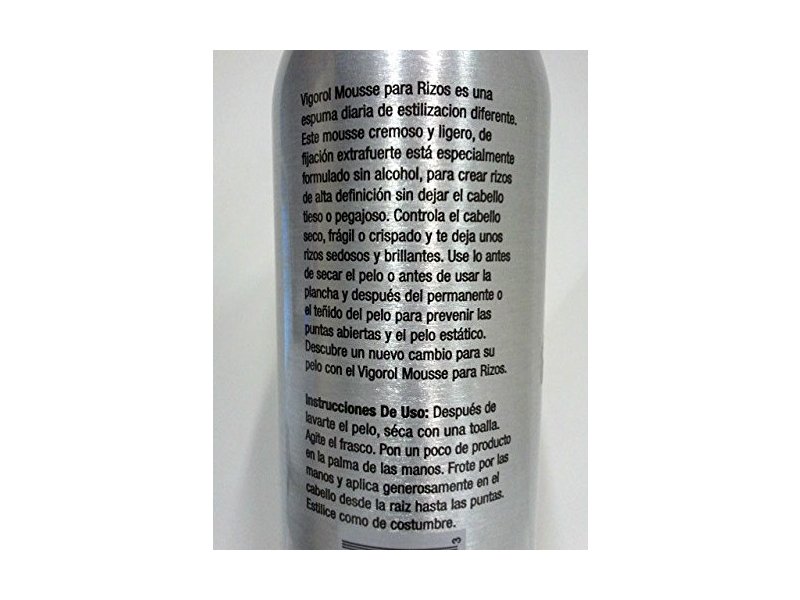 Vigorol Curls Mousse, 12 oz