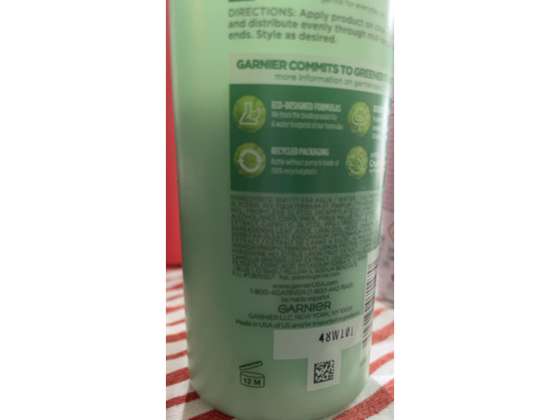 Garnier Fructics Pure Clean 10-In-1 Shampoo, 12 fl oz/355 mL