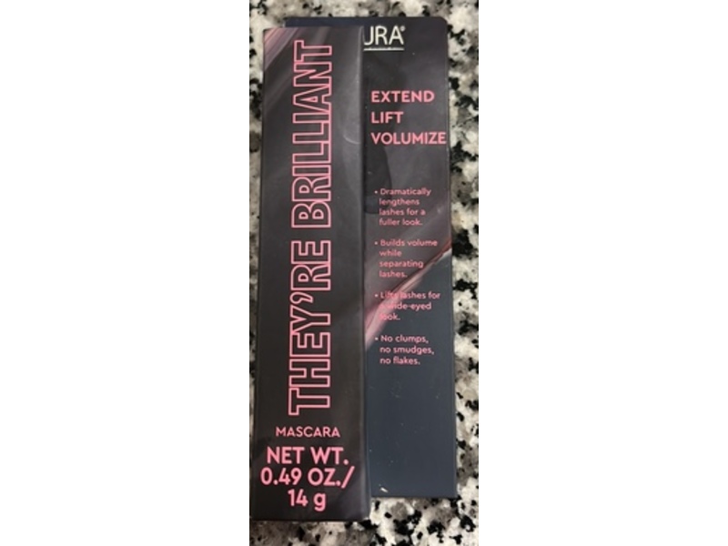 Lacura They're Brilliant Extend Lift Volumize Mascara, Black, 0.49 oz/14 g