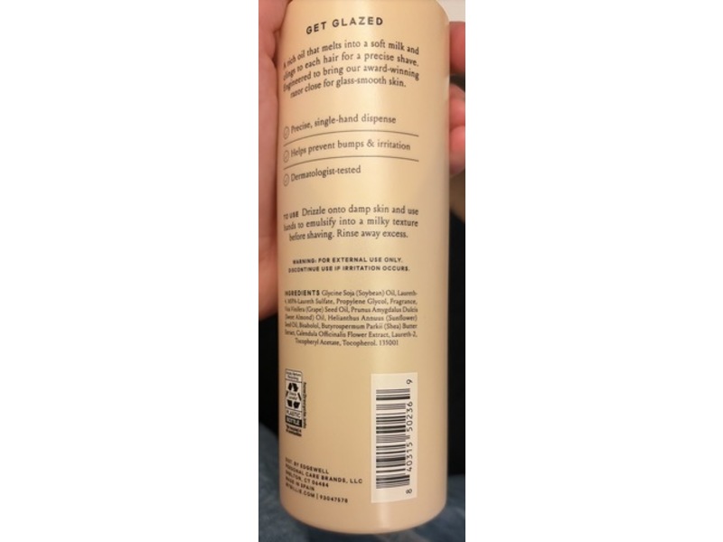 Billie Shave Glaze, Coco Villa, 8 fl oz