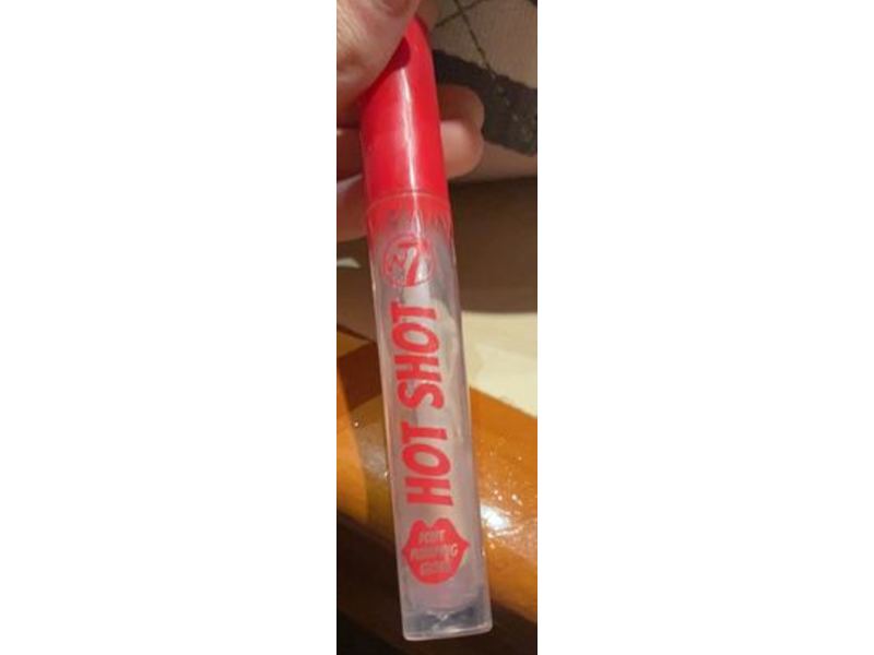 W7 Hot Shot Plumping Gloss, Clear, 2.50 mL