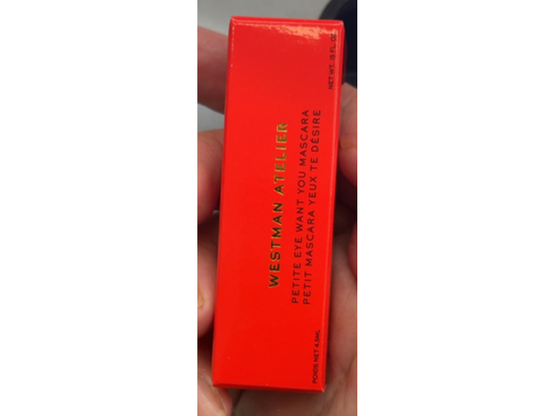 Westman Atelier Eye Mascara, Clean Black, 0.15 fl oz/4.5 mL