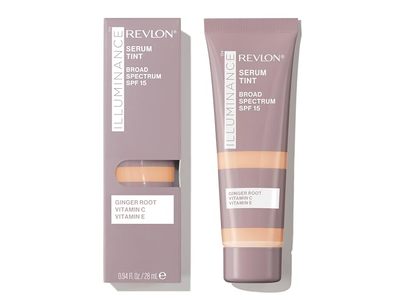 Revlon Illuminance Tinted Serum, SPF 15, 213 Light Natural, Ginger Root + Vitamin C & E, 0.94 fl oz/28 mL