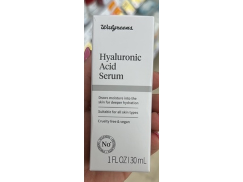 Walgreens Hyaluronic Acid Serum, 1 oz/30 mL