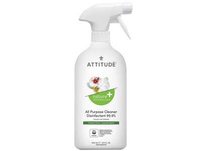 Attitude All Purpose Cleaner Disinfectant, Thyme & Citrus, 27.1 fl oz/800 mL