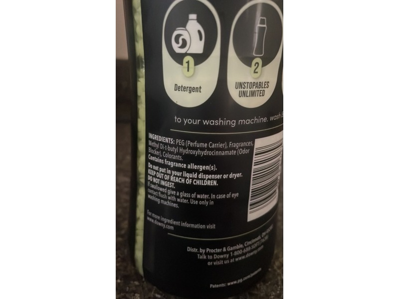 Downy Laundry Scent Booster, N.09, 21.1 fl oz/598 g