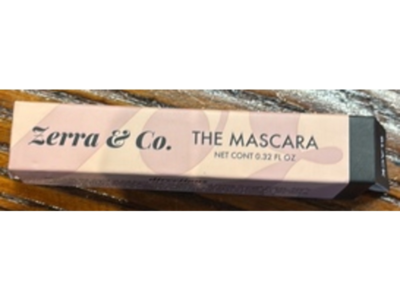Zerra & Co. The Mascara, Black, 0.32 fl oz/10 mL