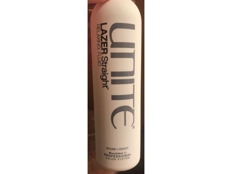 Unite Hair Lazer Straight Relaxing Fluid, 8 fl oz/236 mL