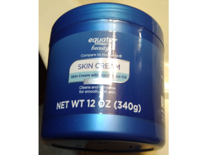 Equate Beauty Skin Cream, Eucalyptus Oil, Cleanse, 12 oz/340 g