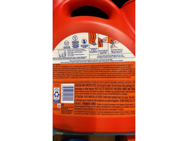 Tide Plus Boost Of Ultra Downy Liquid Laundry Detergent, April Fresh, 105 Loads, 4.37 L