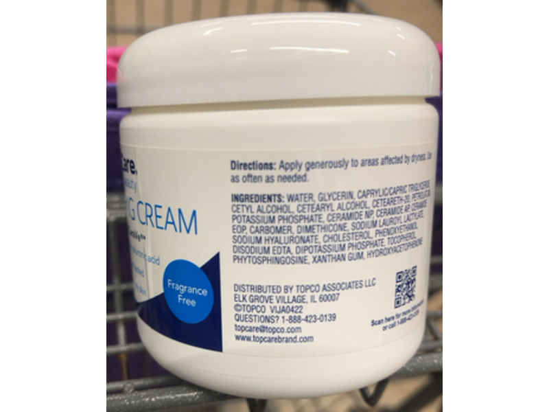 TopCare Beauty Moisturizing Cream, 16 oz/453 g