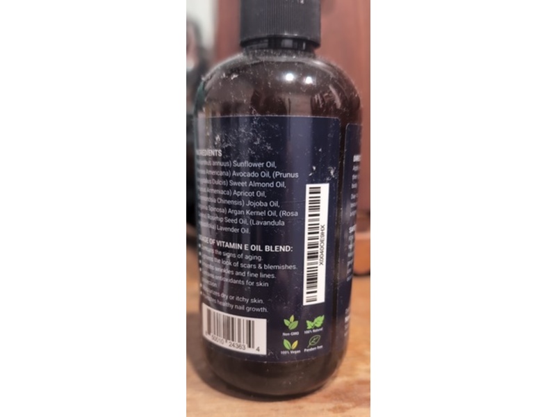 Nexon Botanics Organic Vitamin E Oil, 8 fl oz/236 mL