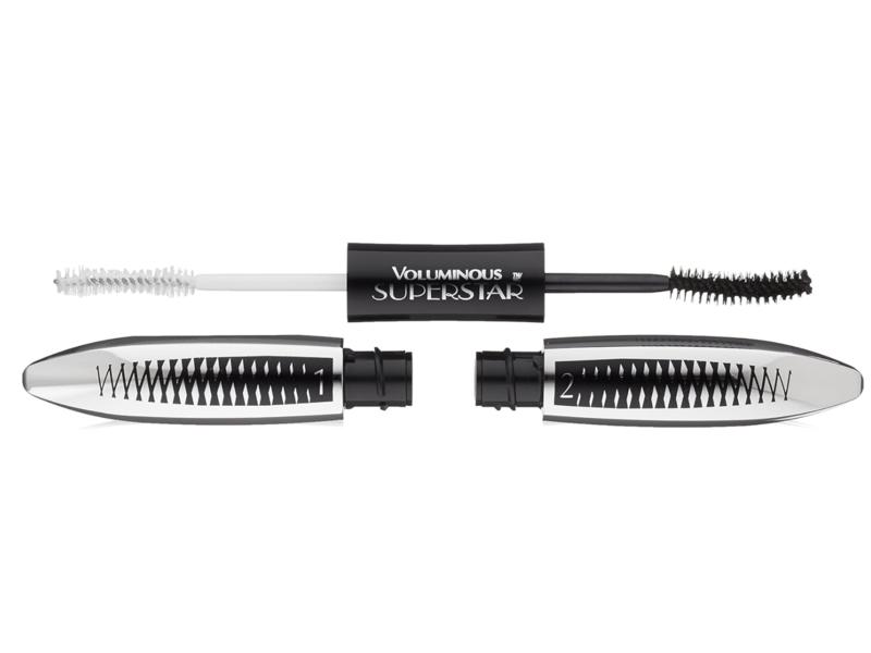 L'Oreal Paris Voluminous Superstar Mascara, Black, 0.41 fl oz