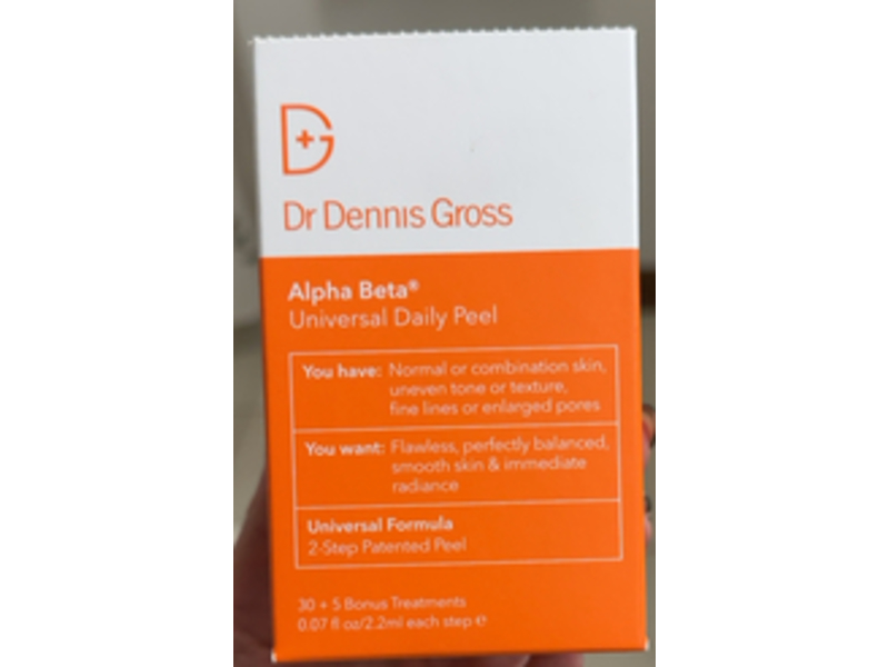 Dr Dennis Gross Alpha Beta Universal Daily Peel, 0.07 fl oz/2.2 mL, 35 Count