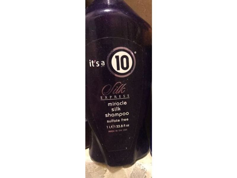 It's A 10 Silk Express Miracle Silk Shampoo, 33.80 fl oz/1 L