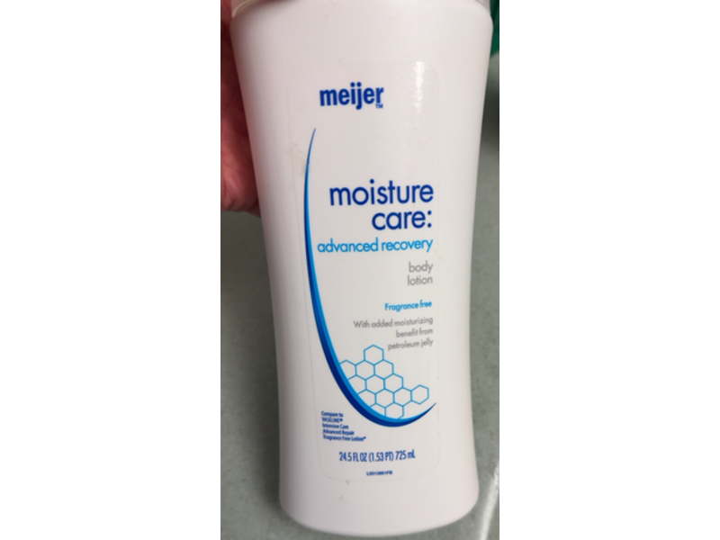 Meijer Moisture Care Advanced Recovery Body Lotion, 24.5 fl oz/725 mL