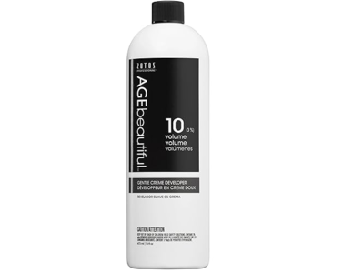 Zotos Professional AGEbeautiful Gentle Creme Developer, 10 Volume, 16 fl oz/473 mL.