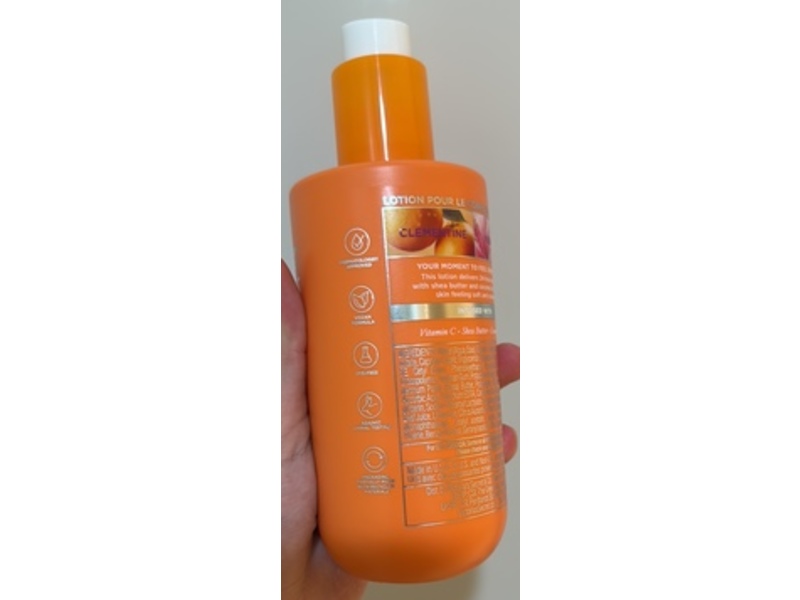 Victoria's Secret Clementine Hibiscus body lotion, Vitamin C, 10 fl oz/296 mL