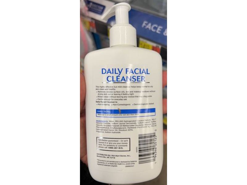 Equate Beauty Daily Facial Cleanser, 8 fl oz/237 mL