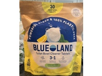 Blue Land Toilet Bowl Cleaner Tablets, Lemon Mint Scent, 25.4 oz/720 g, 30 Count - thumbnail 2