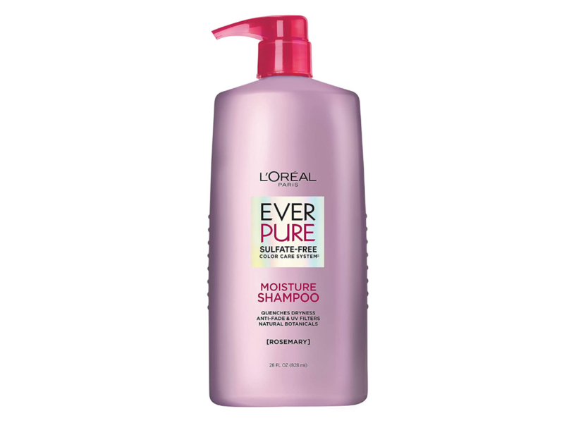 L'Oreal Paris Ever Pure Moisture Shampoo, Rosemary, 23 fl oz