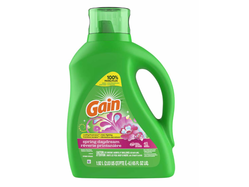 Gain Liquid Laundry Detergent, Spring Daydream, 45 Loads, 65 fl oz/1.92 L