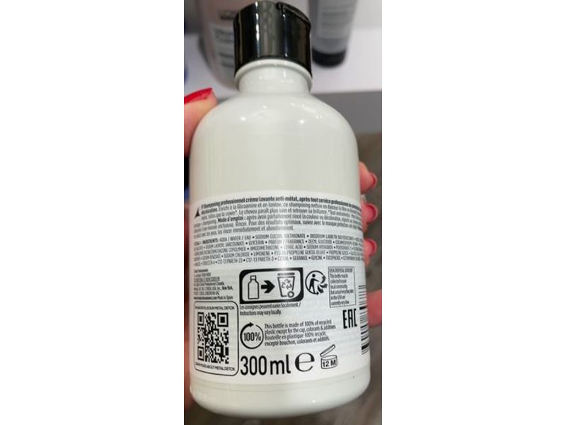 L'Oreal Professionnel Paris Metal Detox Shampoo, Serie Expert, 10.1 fl oz/300 ml