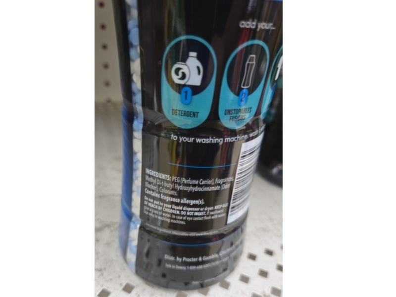 Downy Unstopables Fusions Odor Defense Laundry Scent Booster, 10.7 oz