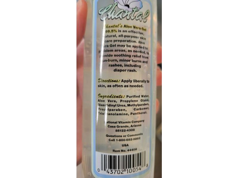 Chantal Aloe Vera Gel, 8 oz